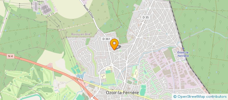 localisation de l'entreprise MONSIEUR LAURINTINO LADEIRA à OZOIR-LA-FERRIERE
