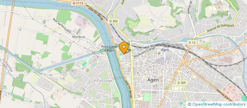 localisation de l'entreprise MONSIEUR LAURIS PERTOLDI  AGEN