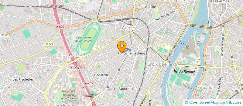 localisation de l'entreprise MONSIEUR LAURIS RIZONOKS à TOULOUSE