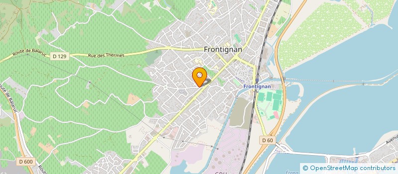 localisation de l'entreprise MONSIEUR LAURIS SALA à FRONTIGNAN