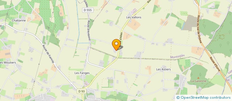 localisation de l'entreprise MONSIEUR LAURIS TEODORI  MONTOISON