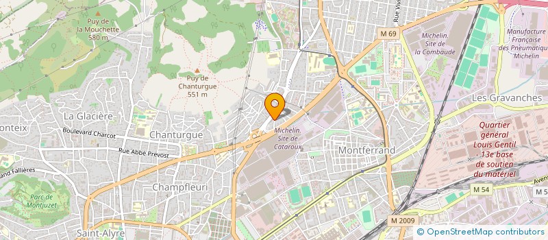 localisation de l'entreprise MONSIEUR LAURO TERROSO  CLERMONT-FERRAND