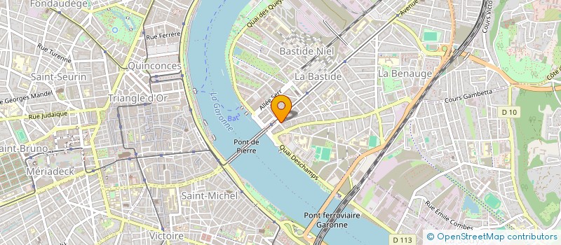 localisation de l'entreprise MONSIEUR LAURY BASTARAUD à BORDEAUX