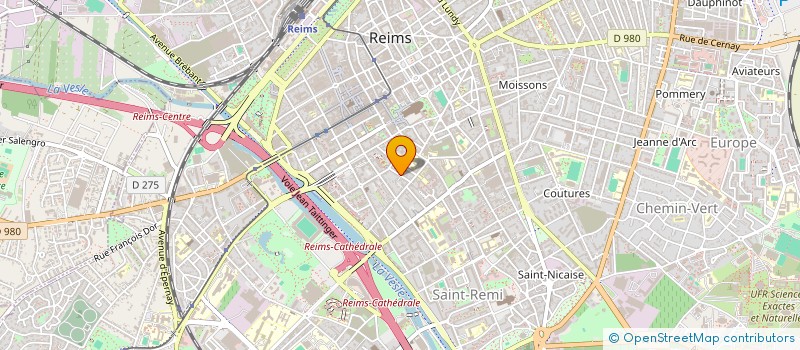 localisation de l'entreprise MONSIEUR LAURY BERAGNE à REIMS