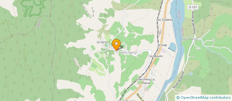 localisation de l'entreprise MONSIEUR LAURY BRET  SAILLANS