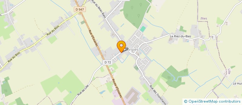 localisation de l'entreprise MONSIEUR LAURY MEREDITH  LORGIES