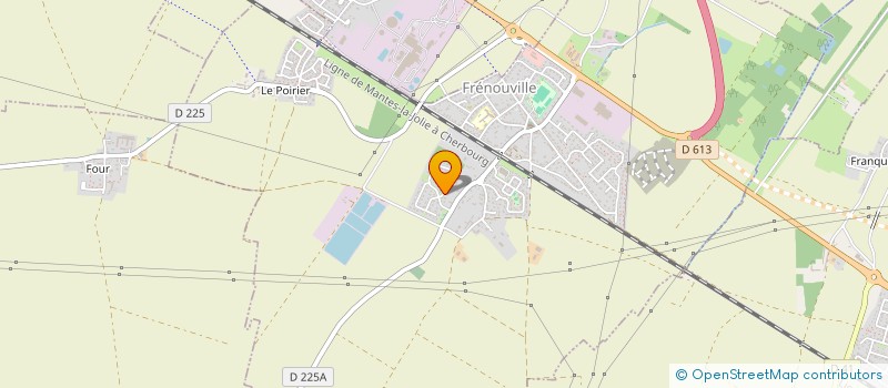 localisation de l'entreprise MONSIEUR LAURY PIERRE  FRENOUVILLE