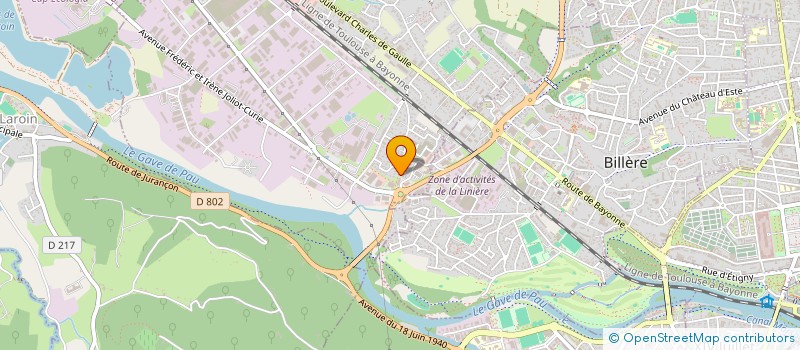 localisation de l'entreprise MONSIEUR LAURY-PIERRE BESSONE à LONS