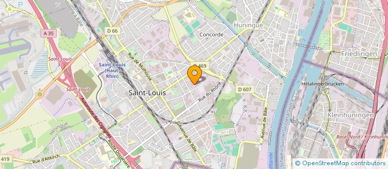 localisation de l'entreprise MONSIEUR LAURY VANLERBERGHE à SAINT-LOUIS