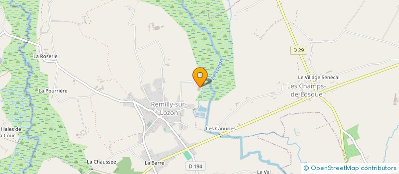 localisation de l'entreprise MONSIEUR LAURYS VAULTIER à REMILLY LES MARAIS