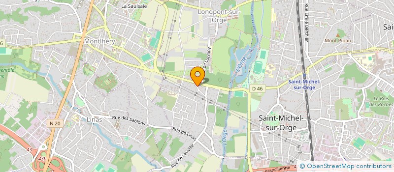 localisation de l'entreprise MONSIEUR LAUTARO CATALAN ALFARO à LONGPONT-SUR-ORGE