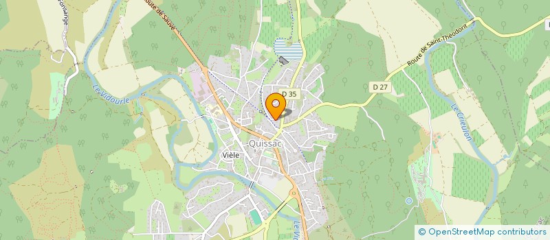 localisation de l'entreprise MONSIEUR LAUX LANCE  QUISSAC