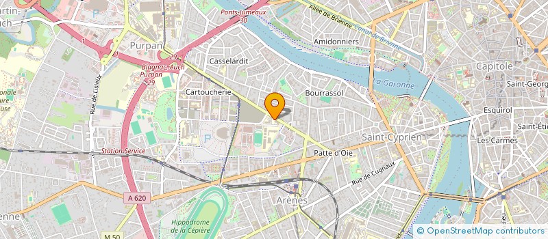 localisation de l'entreprise MONSIEUR LAVAL CHAN KAM FAI  TOULOUSE