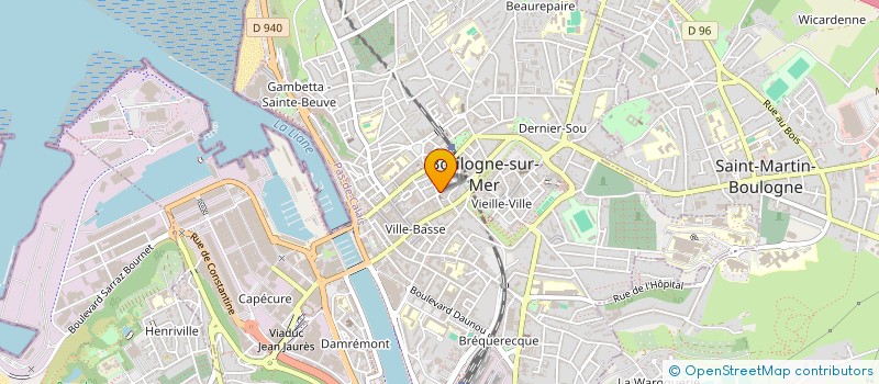 localisation de l'entreprise MONSIEUR LAVAN SIVANANTHAM à BOULOGNE-SUR-MER
