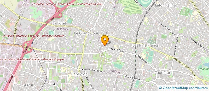 localisation de l'entreprise MONSIEUR LAVIN AZAK  BORDEAUX