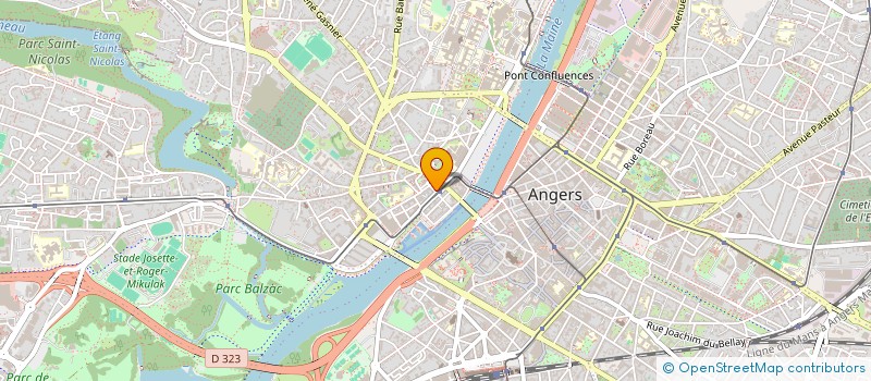 localisation de l'entreprise MONSIEUR LAWAND AMARY  ANGERS
