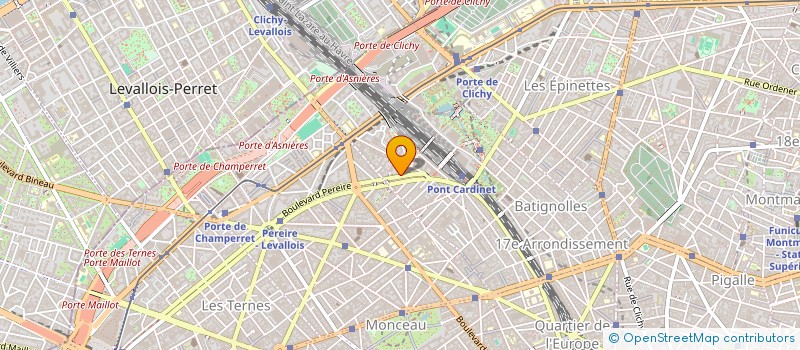 localisation de l'entreprise MONSIEUR LAWRANCE PAGEOT  PARIS