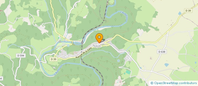 localisation de l'entreprise MONSIEUR LAWRENCE  NAJAC