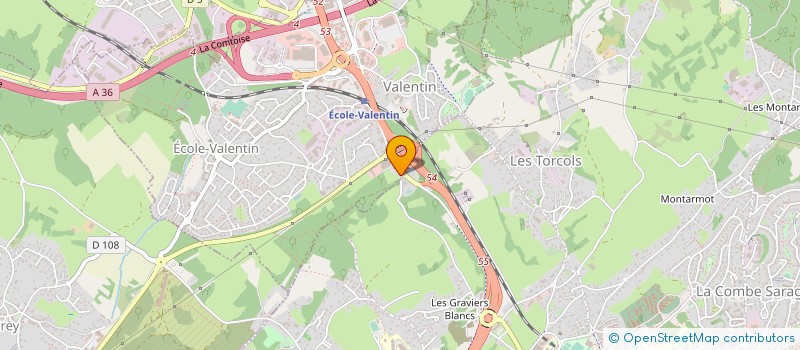 localisation de l'entreprise MONSIEUR LAWRENCE ATCHOU  ECOLE-VALENTIN