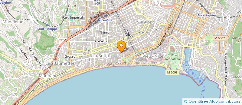 localisation de l'entreprise MONSIEUR LAWRENCE BENNETT  NICE