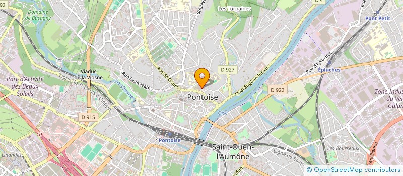 localisation de l'entreprise MONSIEUR LAWRENCE COMAR à PONTOISE