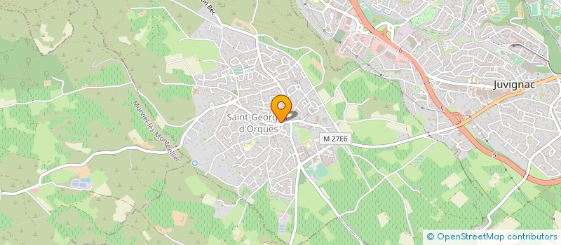 localisation de l'entreprise MONSIEUR LAWRENCE DEPLANCHE  SAINT-GEORGES-D'ORQUES