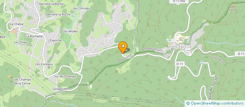 localisation de l'entreprise MONSIEUR LAWRENCE OLRY  GOLDBACH-ALTENBACH