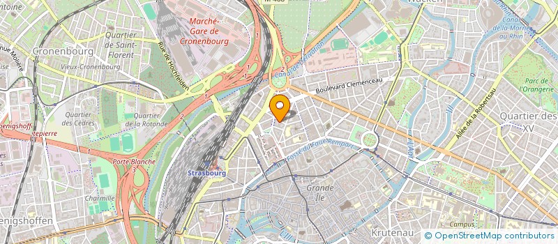localisation de l'entreprise MONSIEUR LAWRENCE POULET à STRASBOURG