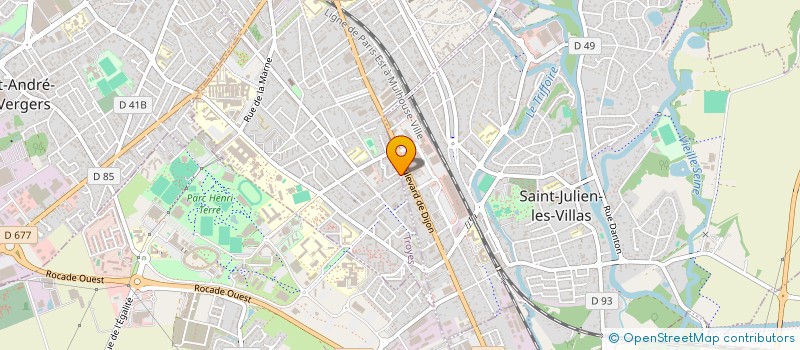 localisation de l'entreprise MONSIEUR LAWRENCE UGOCHUKWU  TROYES