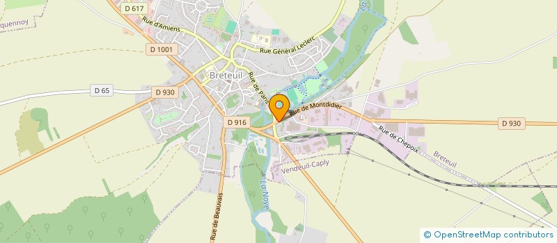 localisation de l'entreprise MONSIEUR LAWRENCE VALLADE  BROYES