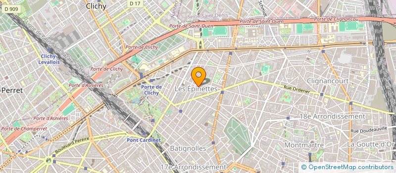 localisation de l'entreprise MONSIEUR LAYA MASSAMBA à PARIS