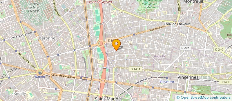 localisation de l'entreprise MONSIEUR LAYACHI BOUHALOUF à MONTREUIL