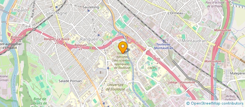 localisation de l'entreprise MONSIEUR LAYACHI BOUSSAADA à TOULOUSE