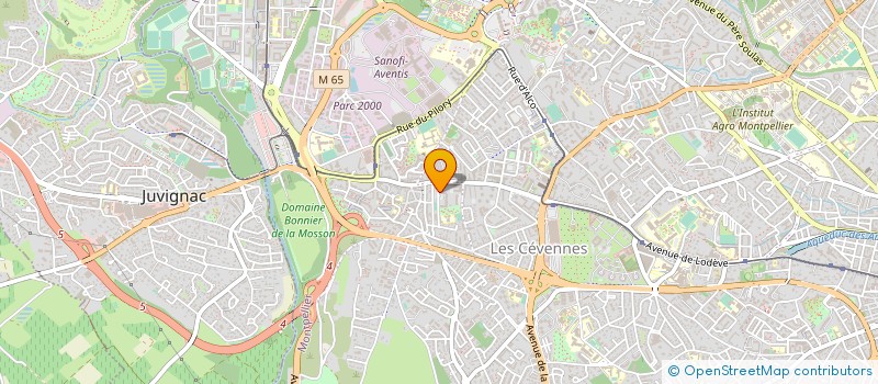 localisation de l'entreprise MONSIEUR LAYACHI MHAIDY à MONTPELLIER