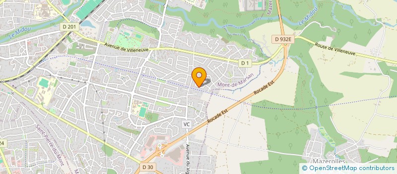 localisation de l'entreprise MONSIEUR LAYAN SALMAN  MONT-DE-MARSAN