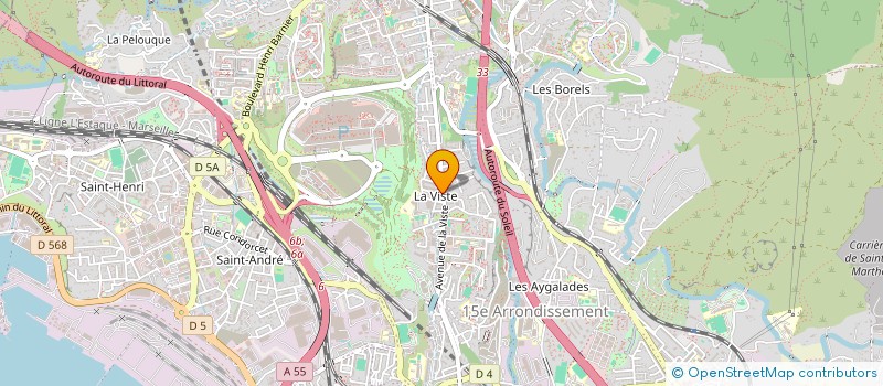 localisation de l'entreprise MONSIEUR LAYE CONDE  MARSEILLE