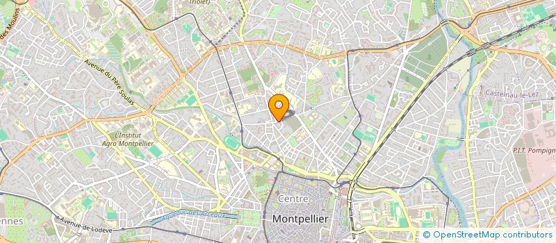 localisation de l'entreprise MONSIEUR LAYE DIABY à MONTPELLIER