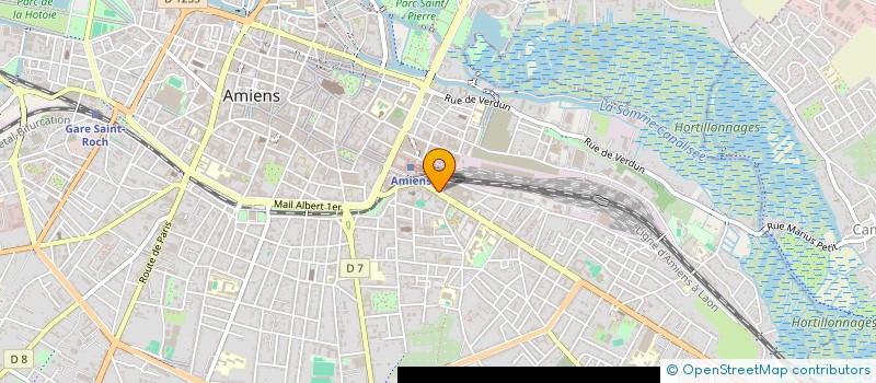localisation de l'entreprise MONSIEUR LAYE FOFANA à AMIENS