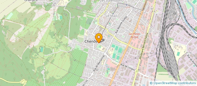 localisation de l'entreprise MONSIEUR LAYGEN DENDOE à CHENOVE
