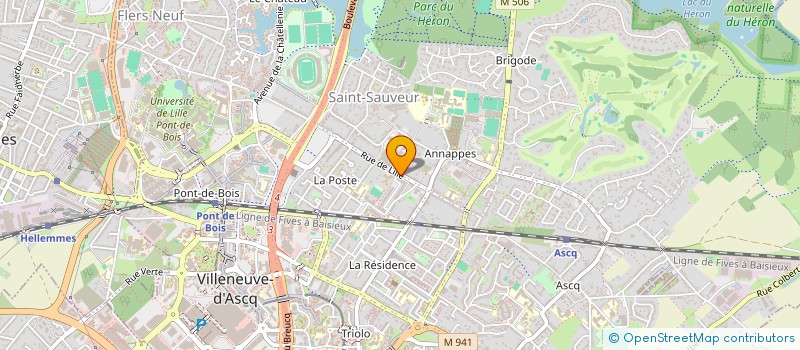 localisation de l'entreprise MONSIEUR LAZAR JAGODIC  VILLENEUVE-D'ASCQ