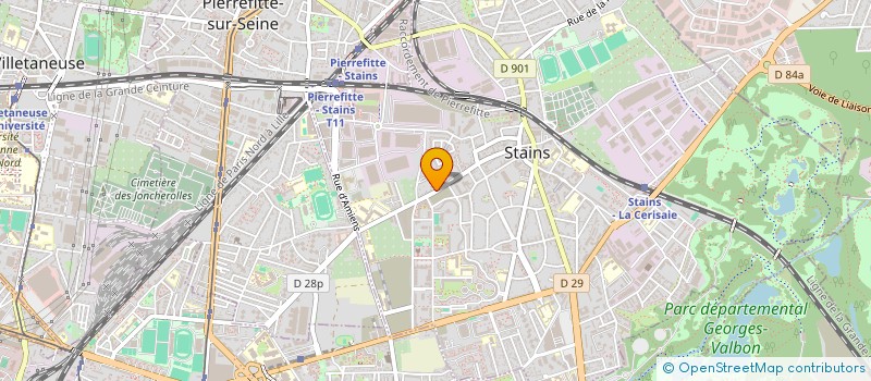 localisation de l'entreprise MONSIEUR LAZAR LAZIC à STAINS