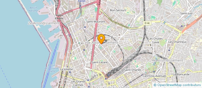 localisation de l'entreprise MONSIEUR LAZARE ALQAS TOMA à MARSEILLE