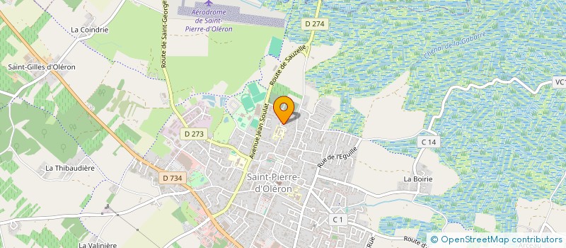 localisation de l'entreprise MONSIEUR LAZARE HALAUNBRENNER  SAINT-PIERRE-D OLERON