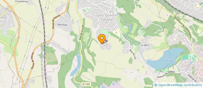 localisation de l'entreprise MONSIEUR LAZARE MAITREL à SAINT-QUENTIN-FALLAVIER