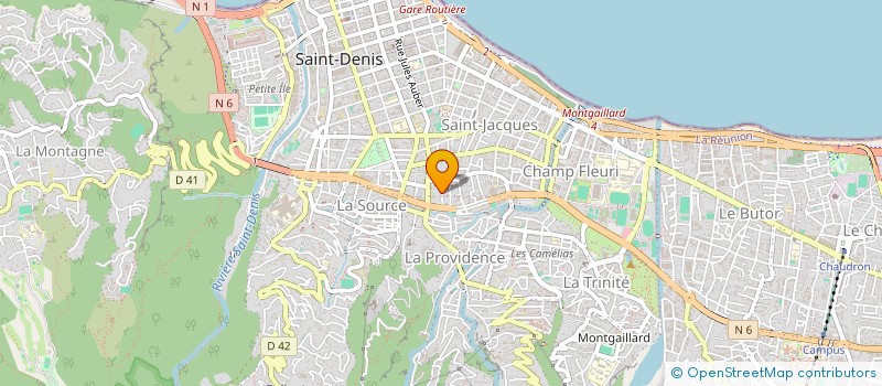 localisation de l'entreprise MONSIEUR LAZARE SAVERIACOUTTY à SAINT-DENIS