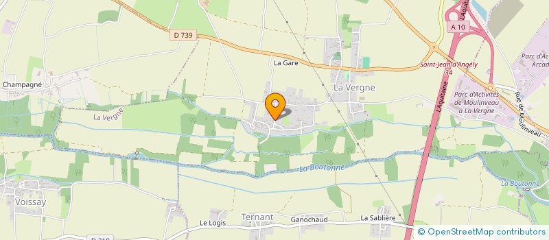 localisation de l'entreprise MONSIEUR LAZARO PARAMIO à LA VERGNE