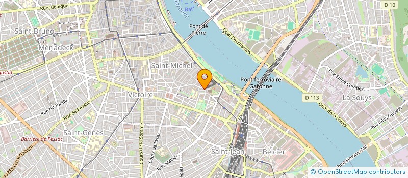 localisation de l'entreprise MONSIEUR LAZHAR AGOUNE à BORDEAUX
