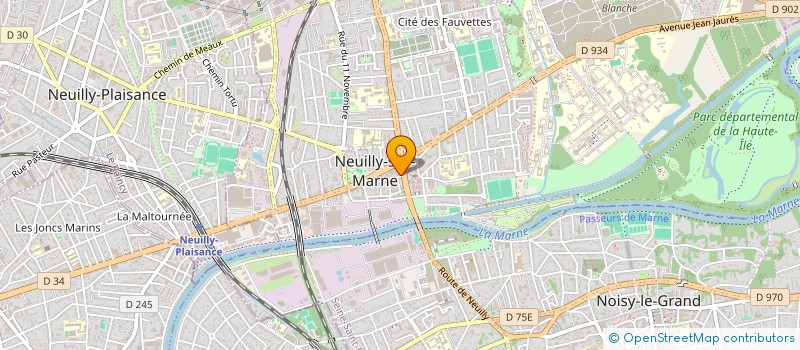 localisation de l'entreprise MONSIEUR LAZHAR ATOUI à NEUILLY-SUR-MARNE