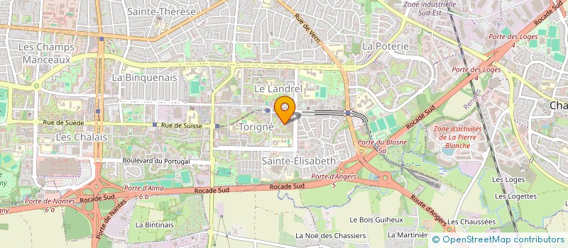 localisation de l'entreprise MONSIEUR LAZHAR BEN ROMDHANE  RENNES