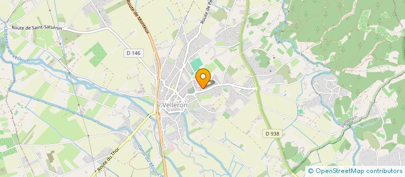 localisation de l'entreprise MONSIEUR LAZHAR BENDIF  VELLERON